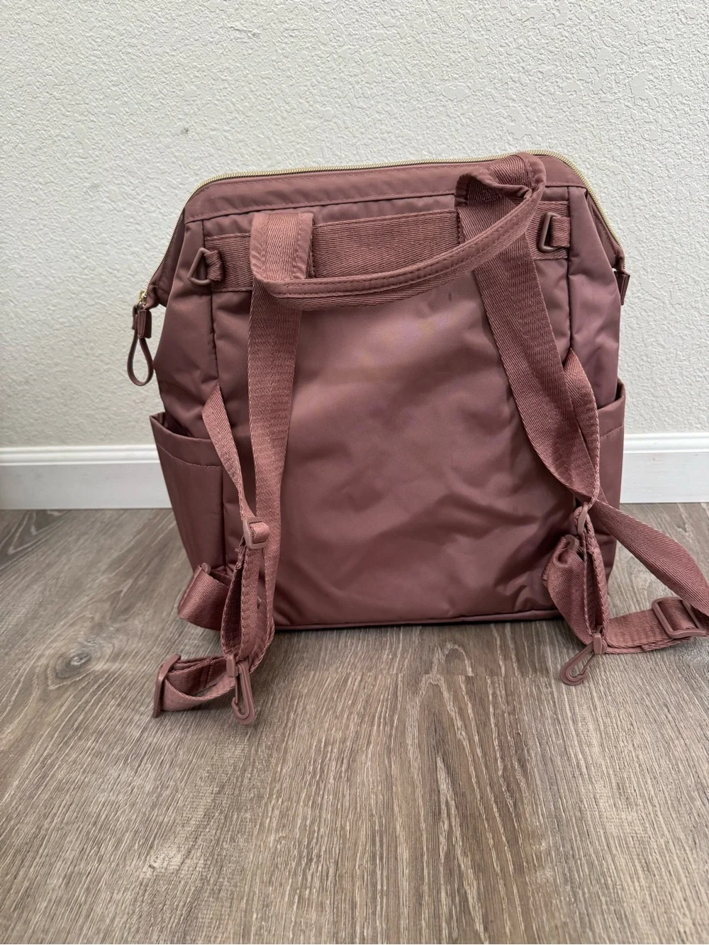 Skip Hop Dusky Rose Convertible Diaper Backpack